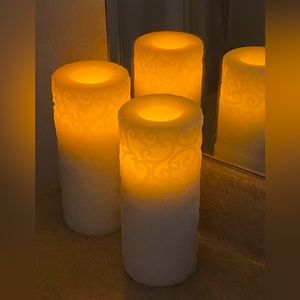 🕯️ FLAMELESS FLICKERING LED CANDLE 🕯️